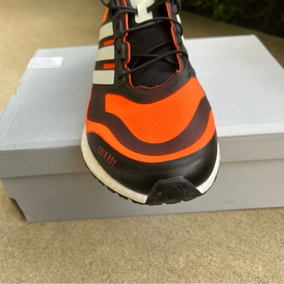 NEW Adidas Ultraboost 22 Cold RDY 2.0 Sz 9 Running Shoes Orange GX6689 Mens - Picture 6 of 10